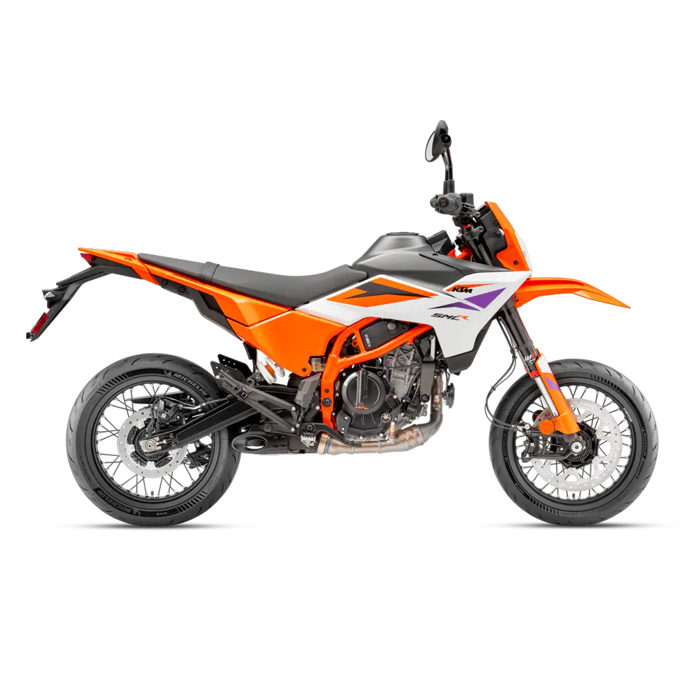 KTM 390 SMC R 2026, vista 3