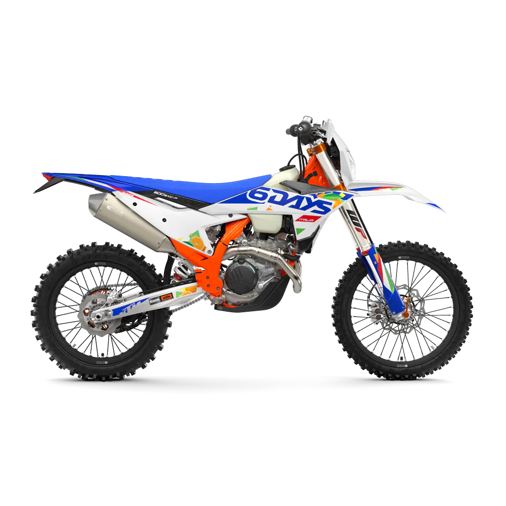 KTM 500 EXC-F 6Days 2026, vista 3