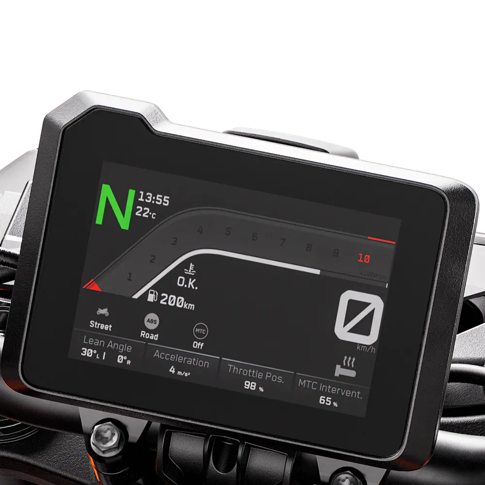 KTM 790 Duke 2026, vista 3